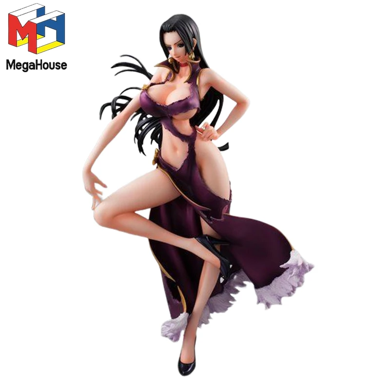 

In Stock Genuine Original Mega House Boa Hancock ONE PIECE Action Anime Figure Collectible Model Dolls Statuette Ornament Gifts