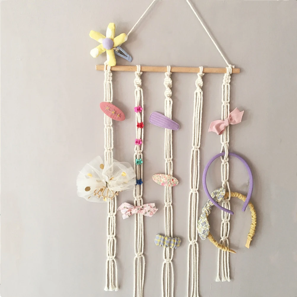 

Hair Bow Holder Hanging Hair Clips Hanger Headband Storage Organizer