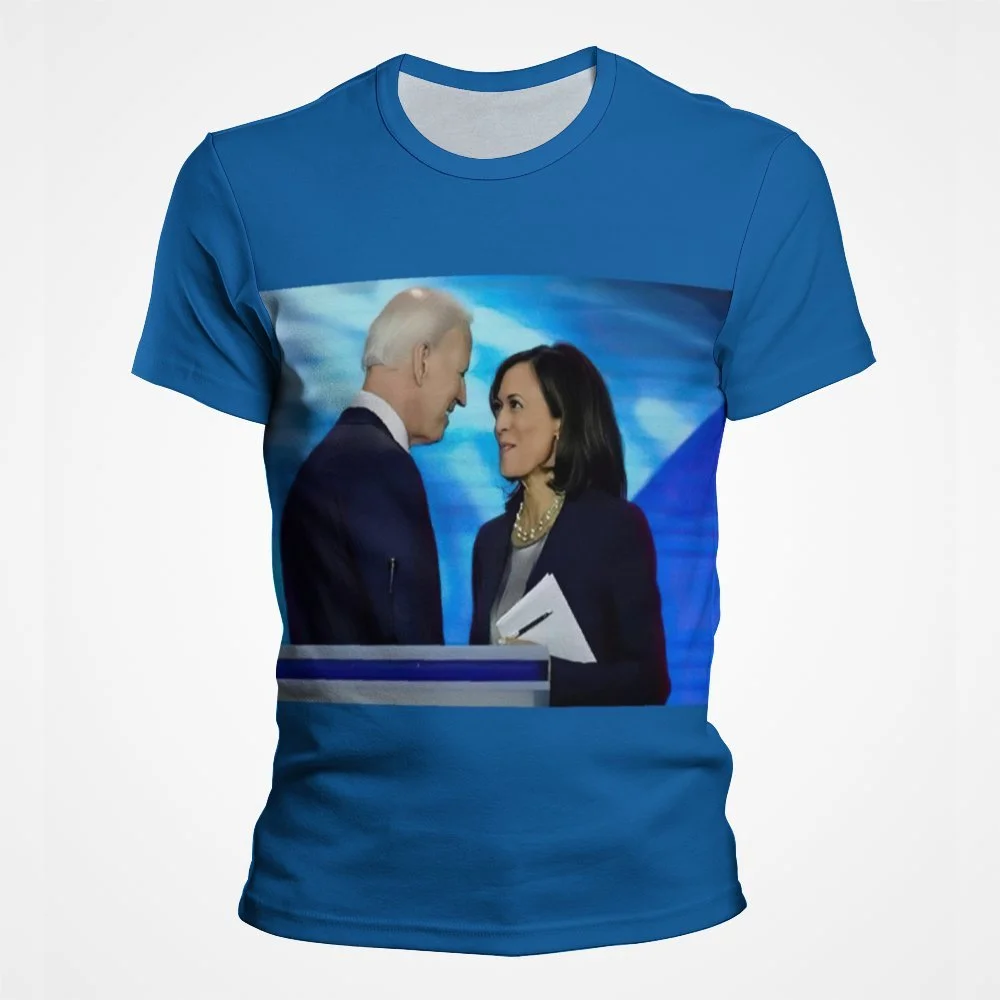 Moda 3D Kamala Devi Harris stampa T Shirt Vice-presidente degli stati uniti magliette grafiche per le donne T-Shirt vestiti