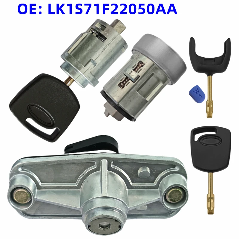 

XIEAILI OEM OE: LK1S71F22050AA Full Set Car Door Lock Cylinder For Ford Mondeo With 2Pcs Key