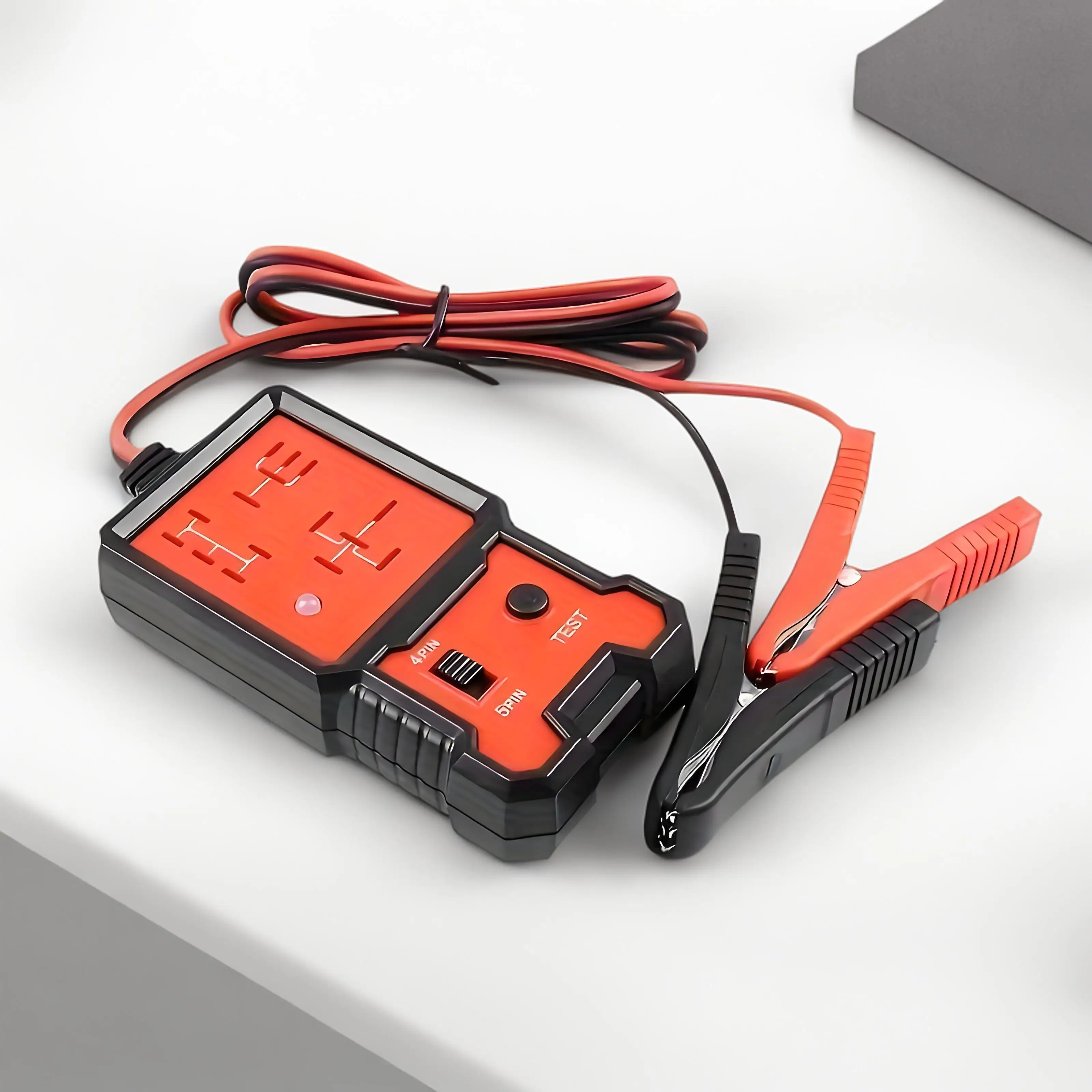 

1 шт. автомобильный релейный тестер аккумулятора четырёхфутовый и пятифутовый инструмент для ремонта автомобильной и мотоциклетной цепи