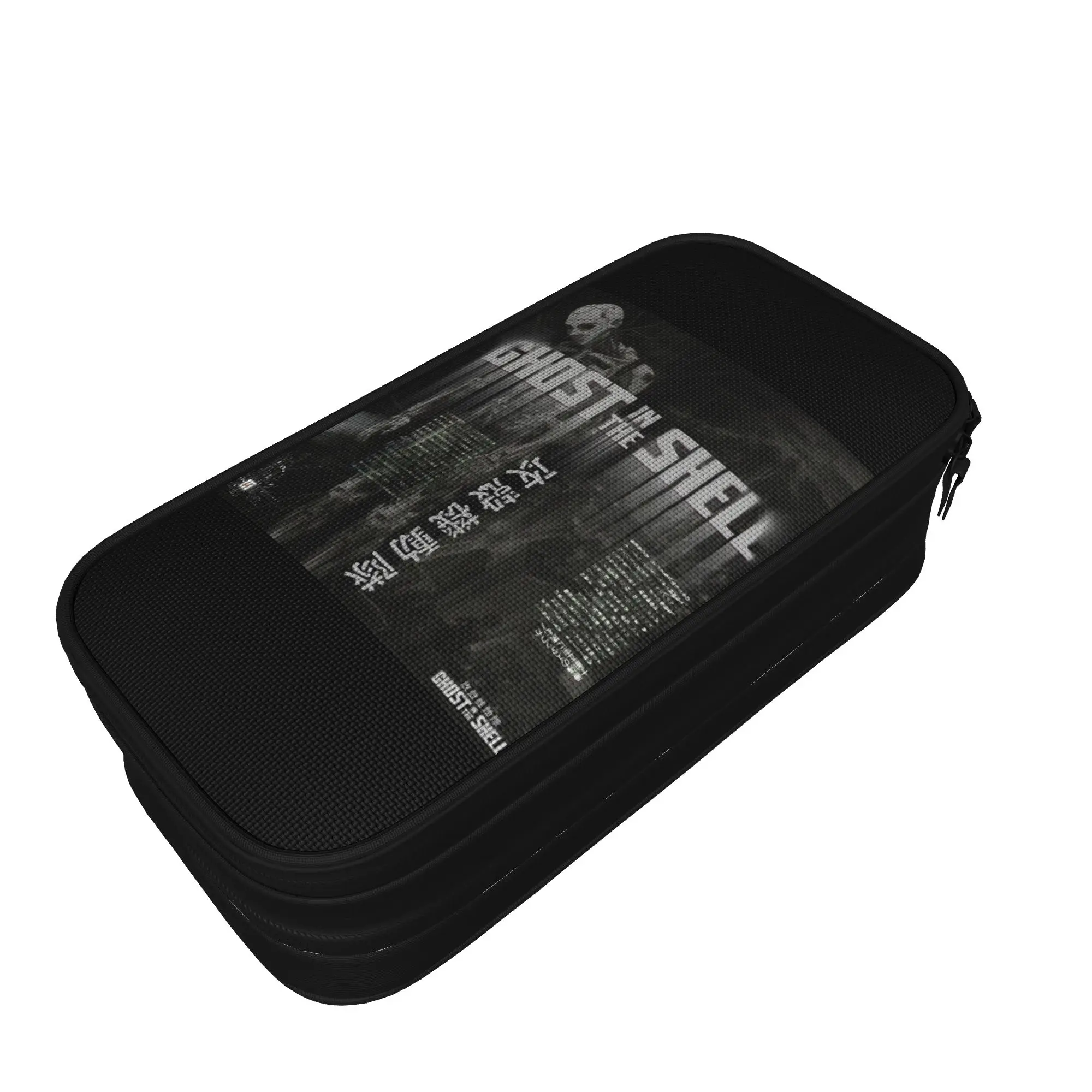 Ghost in the Shell Pencil Cases Fashion   Pen Holder Bags Student Large Storage School Supplies Gifts Pencil Box