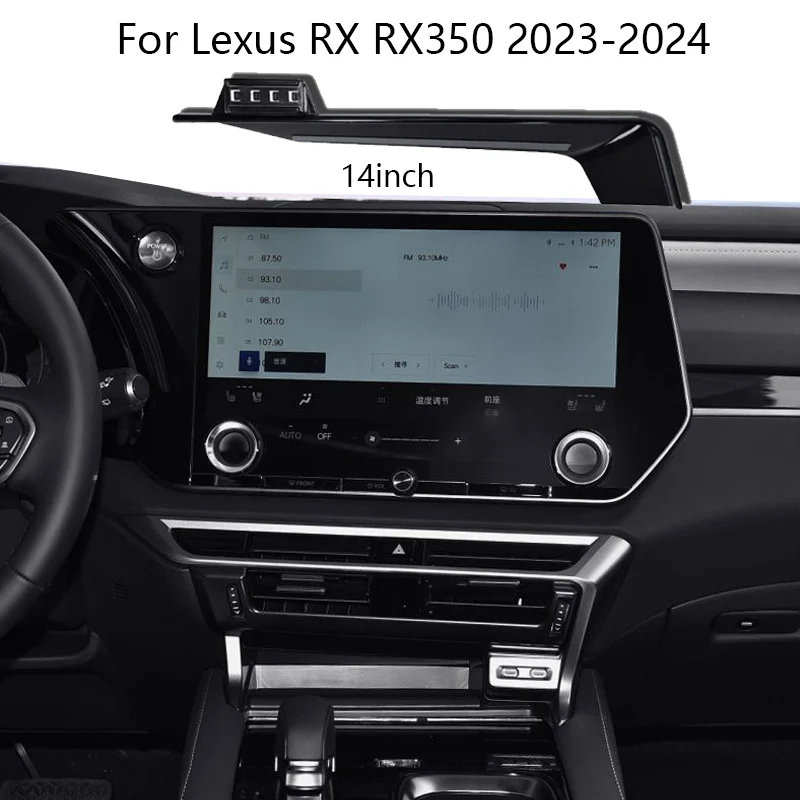 

Interior Accessories For Lexus RX RX350 2023 2024 AL30 Car Phone Holder Screen Panel Base 15W Wireless Charging Phone holder