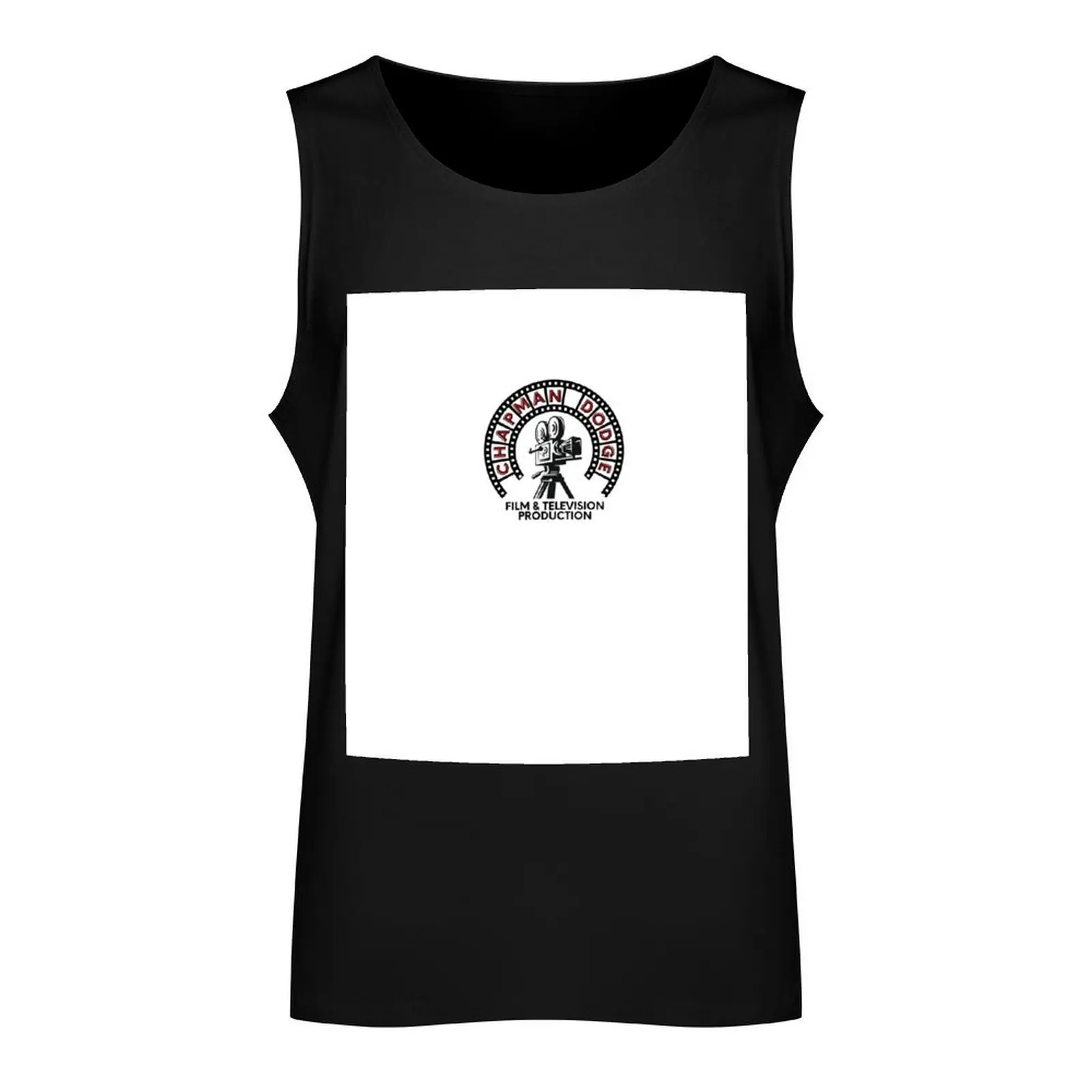 تشابمان - إنتاج الأفلام والتلفزيون تانك توب تي شيرت رجالي بلا أكمام تي شيرت ملابس رجالية نمط فاخر الصالة الرياضية #2