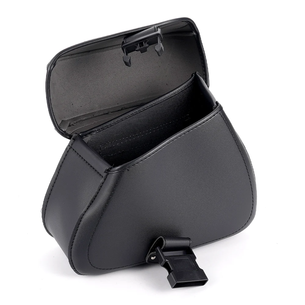 زوج من حقائب السرج للدراجات النارية وحقيبة الذيل المقاومة للماء من جلد البولي يوريثان بسعة كبيرة عالمية لهوندا كروز برينس