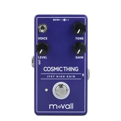 Movall MP101 Cosmic Thing JFET High Gain Distortion Guitar Effect Pedal