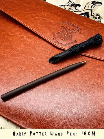 The Noble Collection H&P Wizarding World Wand Pens 4 Styles Ballpoint Pen Blue Writing