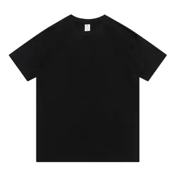 Men's Half Turtleneck Short-sleeved Summer T-shirt High Quality Loose Basic Shirt Casual Top Tees T-shirts Heiveywweight Shirts
