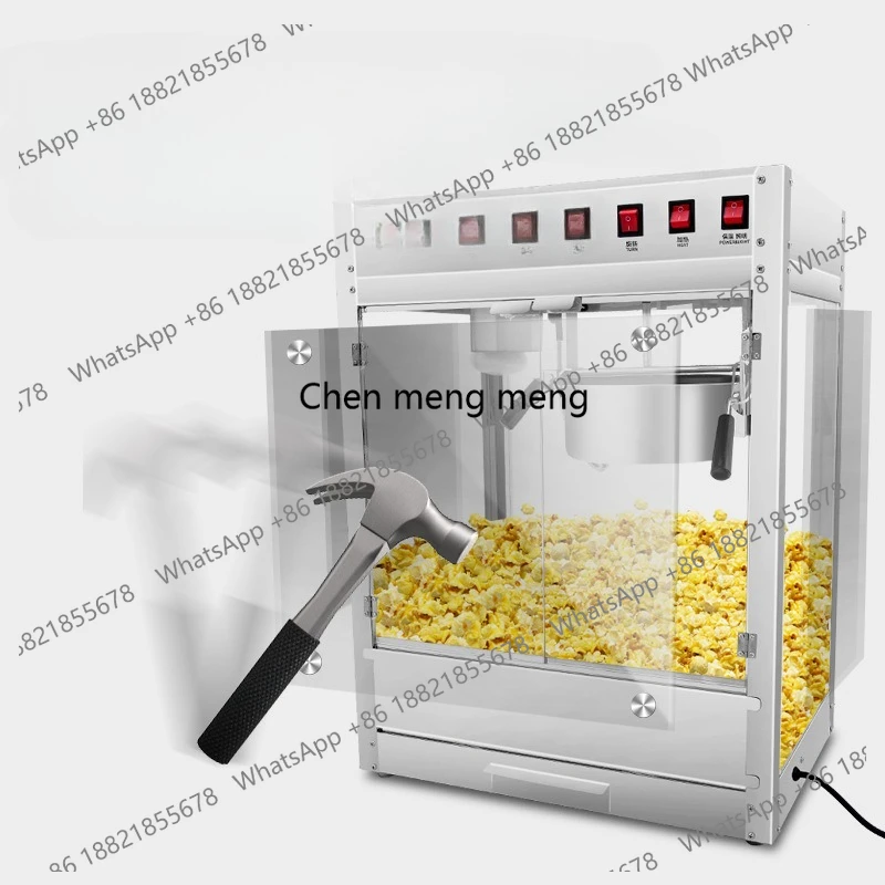 

Commercial popcorn machine, round flower machine, puffing machine, thermal insulation store