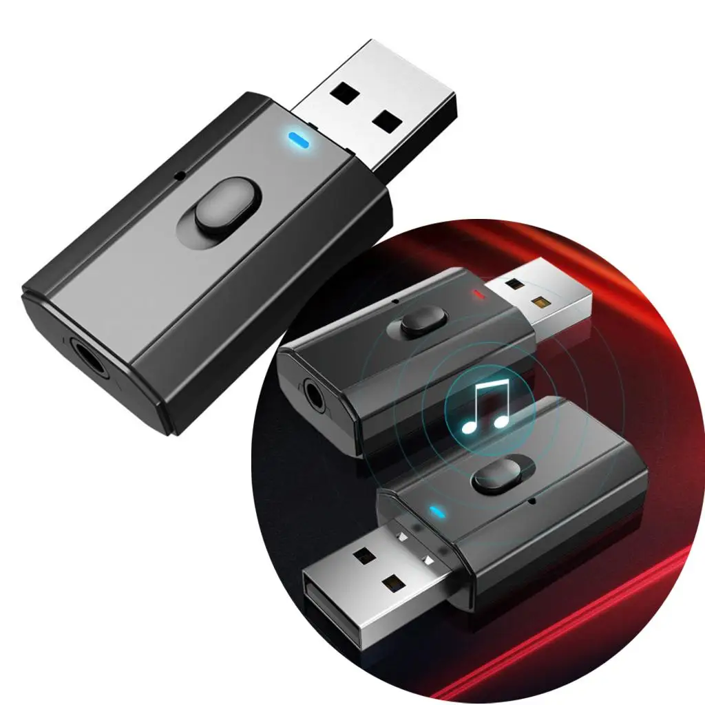 محول USB CSR 5.0 USB دونغل استقبال نقل محول لاسلكي لأجهزة الكمبيوتر المحمول S #3
