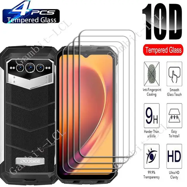 4 SZTUKI dla Doogee S100 Pro 6,58" Szkło hartowane na ekran Doogee S100Pro V Max VMax V30T V30 5G Folia ochronna