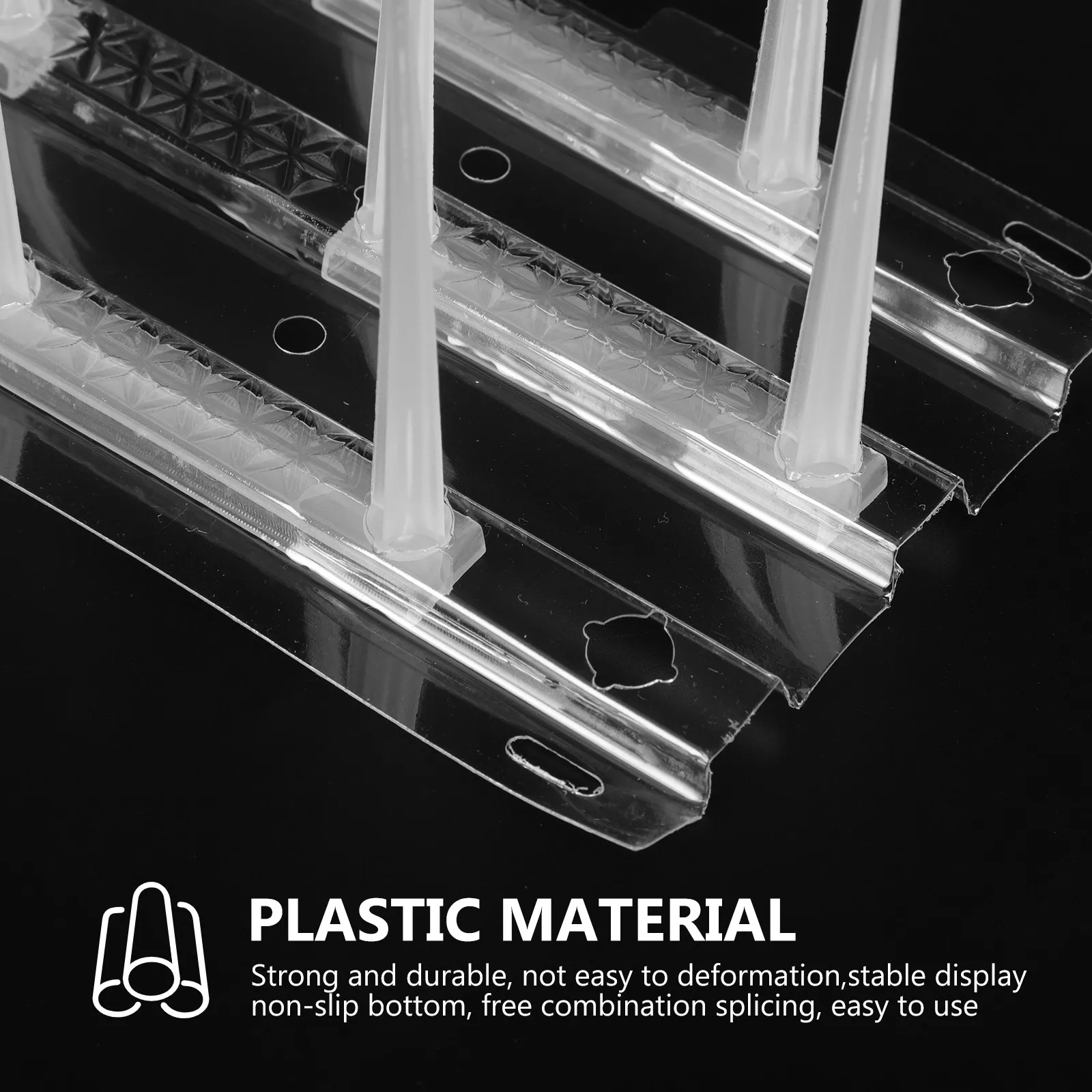 3Pcs Plastic Bird Deterrent Spikes for Balcony Window Sill Railing Outdoor Pest Control Pigeon Prevention Tool Anti Bird view 4