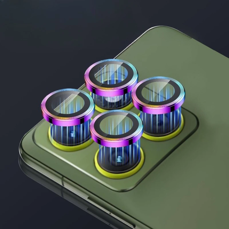 Rear Camera Protectors Glass For Motorola Moto Edge 70 Fusion+ Metal Ring Lens Protectors For Moto Edge 70 Fusion Plus Lens Film