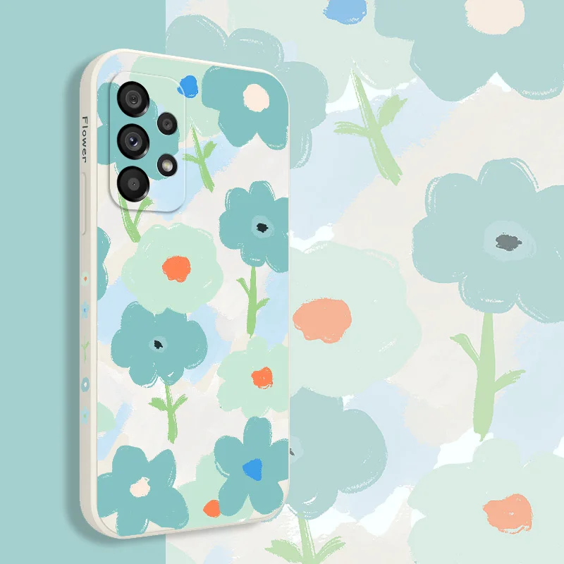 غطاء النعناع لسامسونج غالاكسي ، حالة أنيقة ل A73 ، A53 ، A33 ، A23 ، A13 ، A03 ، A72 ، A52 ، A52S ، A32 ، A22 ، A12 ، A02 ، A02S ، A71 ، a51 ، A31 ، A21S ، 4G ، 5G