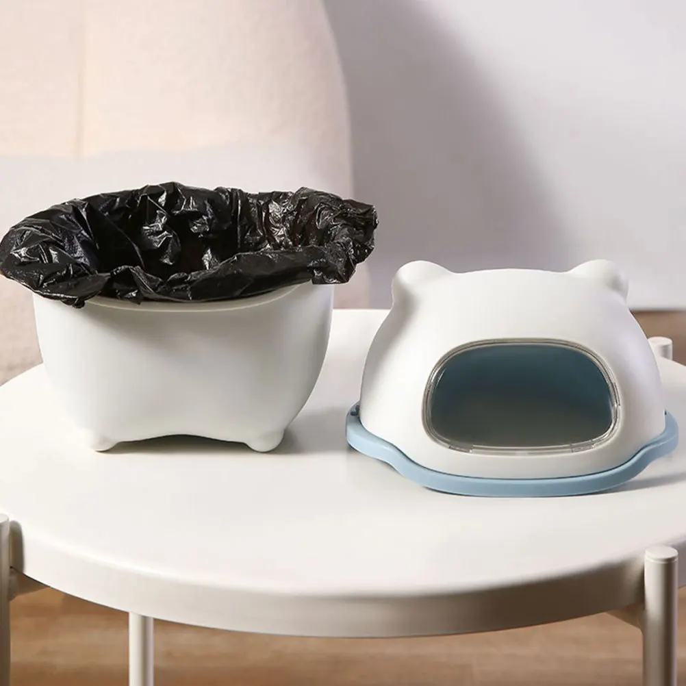 

Desktop Trash Can with Lid Mini Plastic Trash Bin Small Waste Basket Office Desk Garbage Container Desktop Bin with Lid