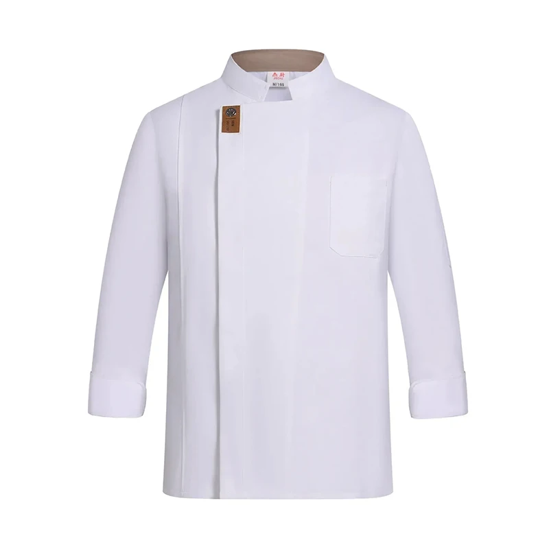 Chaqueta de Chef para restaurante, uniformes de Catering, camisas de cocina, panadería, cafetería, camarero/camarera, ropa de trabajo, ropa de cocina de Hotel, Otoño e Invierno