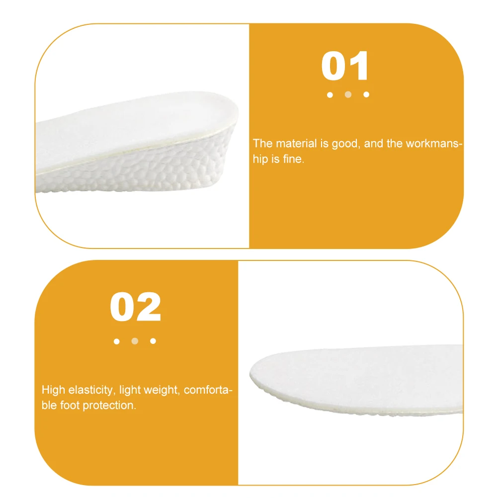 

High-speed Shock Absorbing Insoles Shock-absorbing Shoe Orthopedic Warm Sports Pads TPU Velvet Cushions Sweat Absorption Man