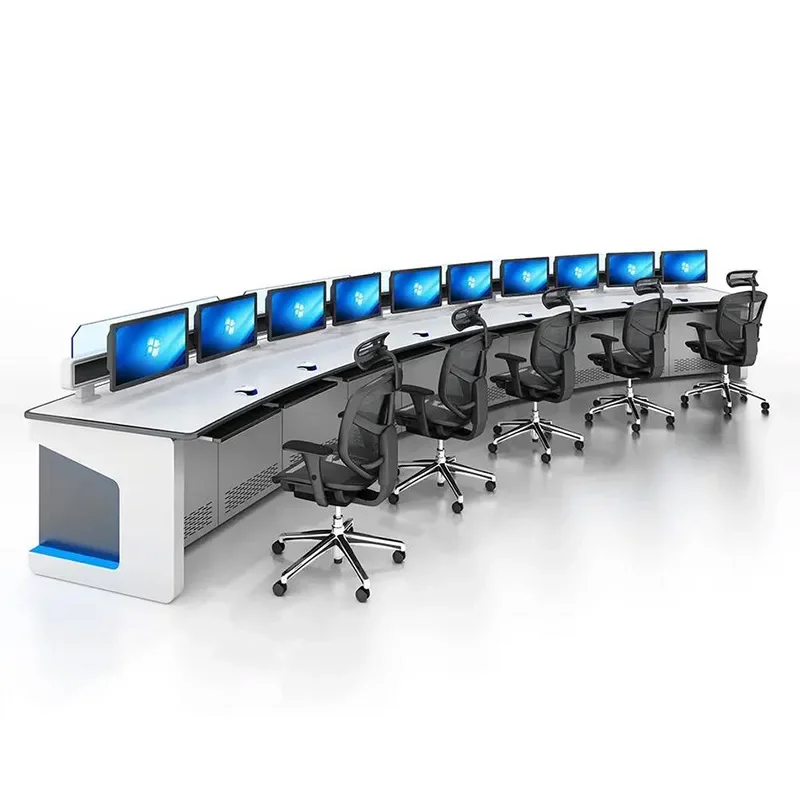 

Arc command center console console airport tower central control room dispatching console arc paint surface dispatching