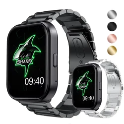 Watch Bracelet Strap for Black Shark GT Neo Smartwatch Stainless Steel Band for Black Shark GT Neo Metal Correa Wristband