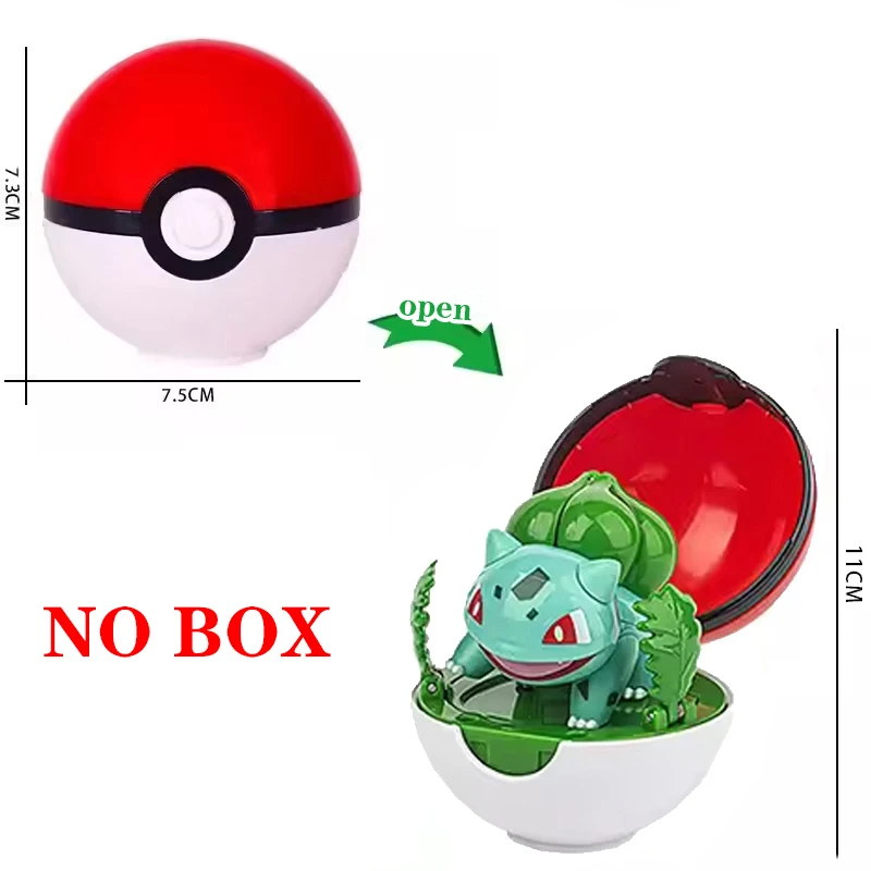 Pokémon-Ball-Figuren, Pokémon-Figuren, Actionfiguren, Pikachu, Eevee, Squirtle, Charizard, Puppe, Dekoration für Zuhause und Büro, Kindergeburtstagsgeschenk – Detail 10