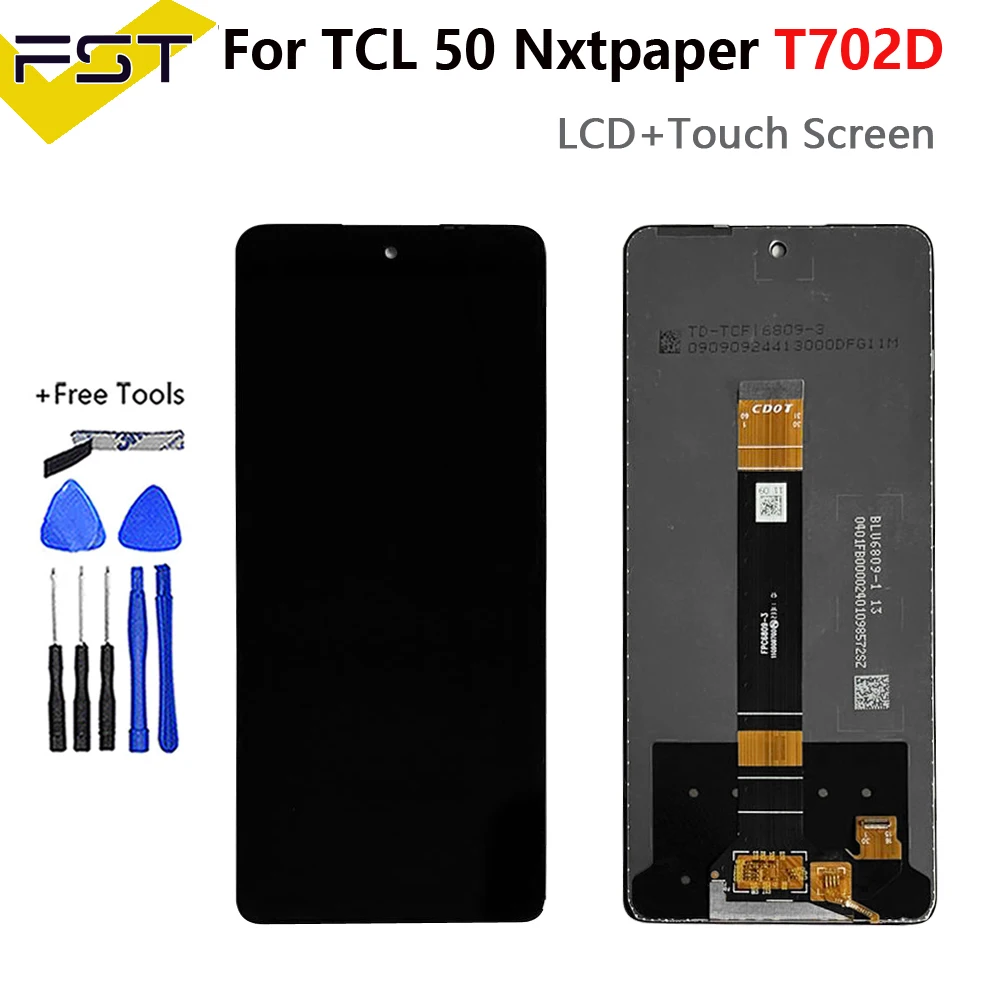 6.8 inch For TCL 50 NxtPaper 5G T702D LCD Display Touch Screen Digitizer Assembly For TCL 50Nxtpaper 5G Pantalla