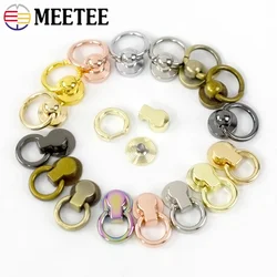 5/10/20Pcs Metal Buckles For Bag Phone Shell Screws Rivets Clasp Handbag Chain Side Clip Hook Repair Kit DIY Sewing Accessories