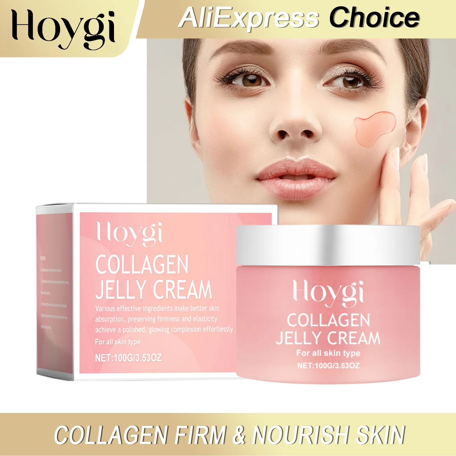 Jelly Face Cream Collagen Soft SPA Nährende Feuchtigkeitspflege für das Gesicht, verkleinert die Poren, entfernt Komedonen, Jelly Essence, koreanische Hautpflege