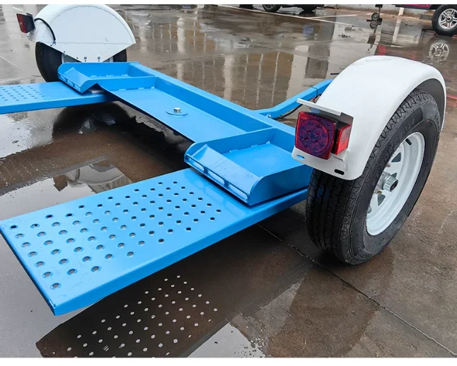 Mobile Car Trailer, Rear-Mounted Trailer, Auto Repair Tools, Multi-Functional Trailer, Accident Clearance Vehicle