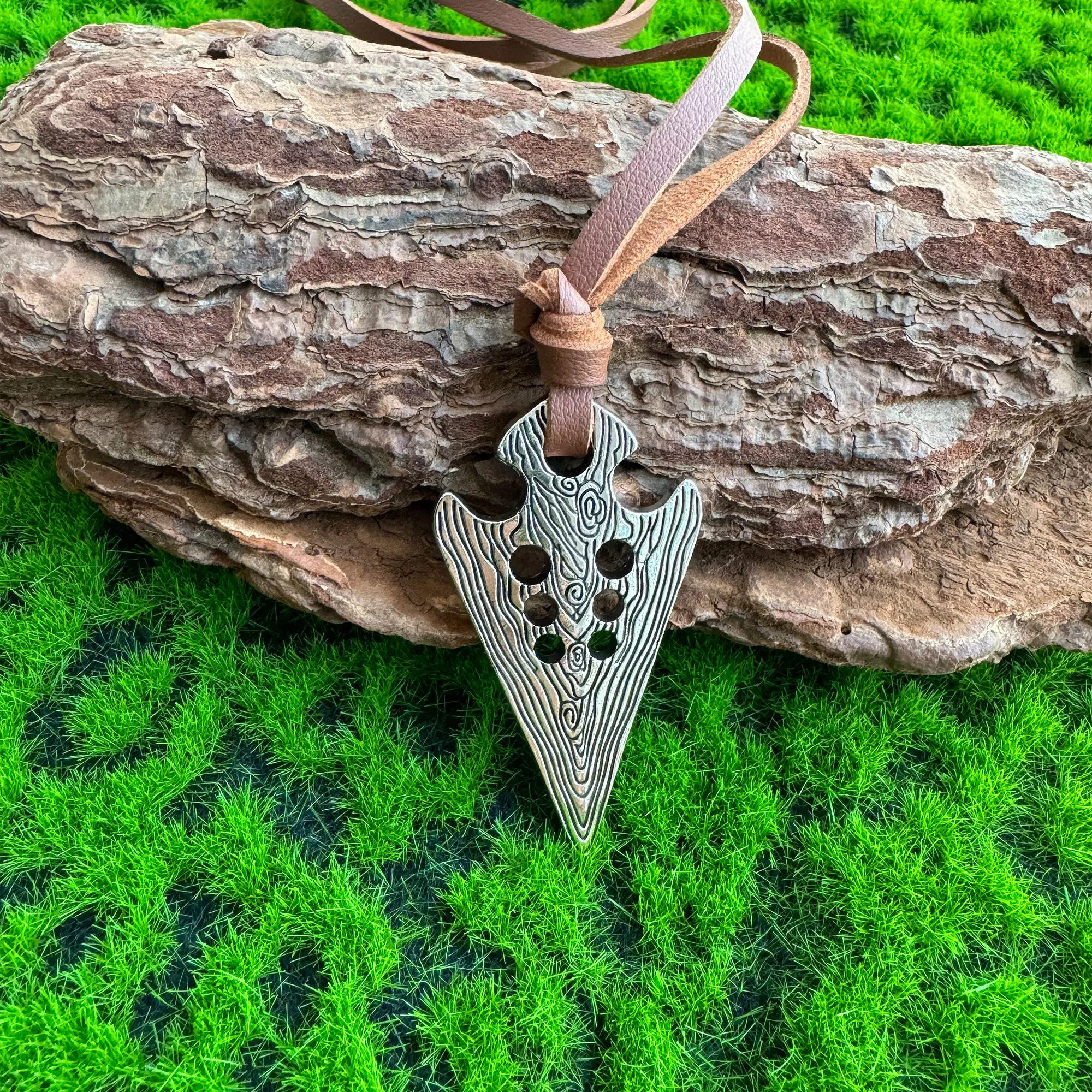 Viking Retro Spear Pendant Necklace Men's Necklace Fashion Trendy Unique Niche Versatile Adjustable Necklace Jewelry Women's Necklace Party Accessory Valentine's Day Mother's Day Father's Day Birthday Gift