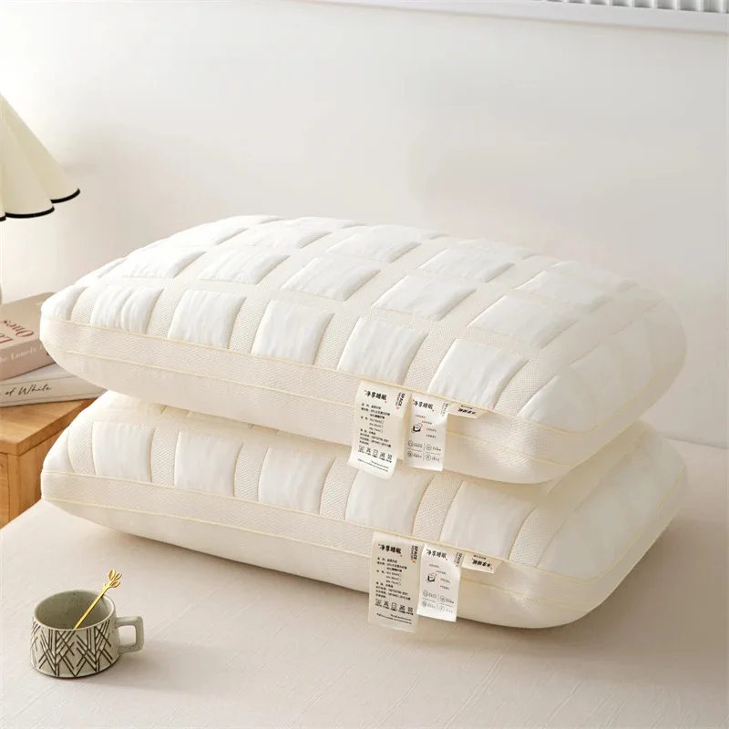 وسادة خبز عالية المرونة للمنزل الجديد، وسادة مريحة لحماية الرقبة للبالغين في الفنادق، حماية عالية المرونة للرقبة