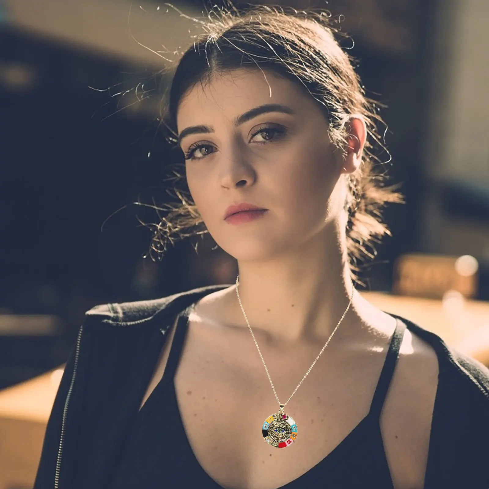 

Blue Evil Decorative Necklace Jewelry For Women Jewelry for Women Eye Drops Diamond Evil Eye Necklaces