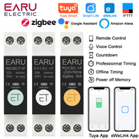 Tuya eWeLink WiFi ZigBee Smart Circuit Breaker MCB 1P+N Timer Relay Switch Voice Remote Control for Alexa Google Home Assistant