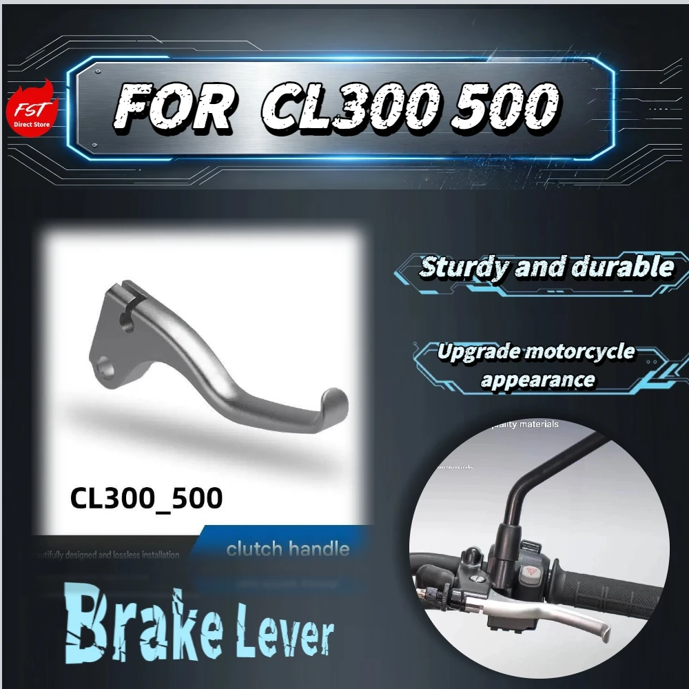 For CL300 CL500 Motorcycle Clutch Control Lever Off-Road Style Ergonomic Design Aluminum Clutch Lever Mod Parts