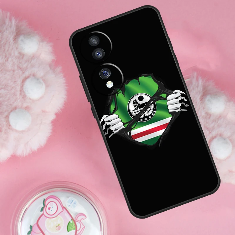 Chechnya Flag Case For Huawei Honor Magic5 Lite 50 70 X7 X8 X9 P20 P40 P30 Pro P Smart 2019 Nova 9 Cover