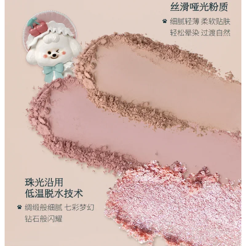 Flower Knows Never's Famly Series 8 สี Matte Pearlescent Eyeshadow Palette กันน้ํายาวนานเครื่องสําอางแต่งหน้าความงาม
