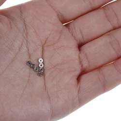 10pcs/set New 681ZZ Miniature Ball Bearings Metal Open Micro Bearing 1x3x1mm