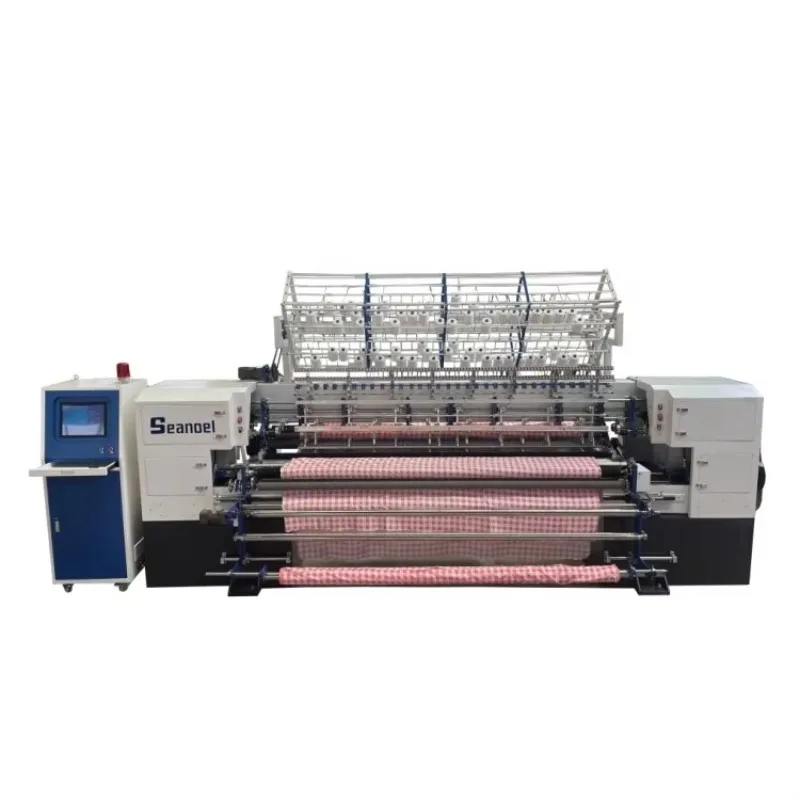 Industrial Clothing Bedding Computer Shuttle Multi Quilting Sewing Machine for Sale