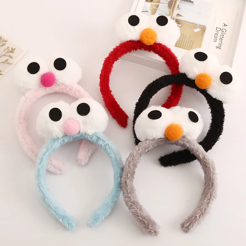 10pcs/lot Lovely Elmo Plush Kids Grown-up Princess Headdress Headband Hairband Birthday Festival Party Costume Favor