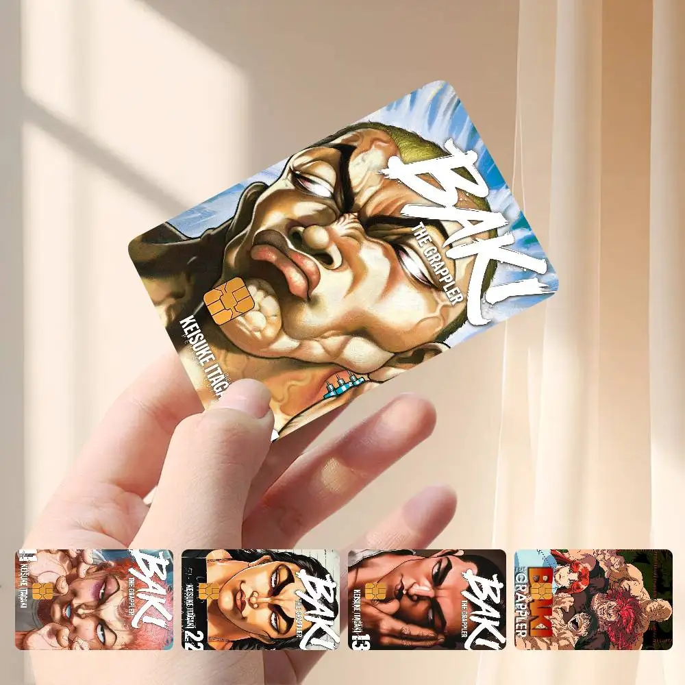 B-Baki The Grappler Card Stickers Credit Card Protector Stickers Resist Scratches And Abrasions