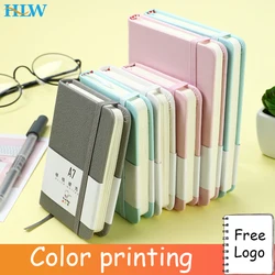 A6 A7 Mini Notebook Portable Pocket Notepad Memo Diary Planner Agenda Organizer Sketchbook Office School Stationery 100 sheets