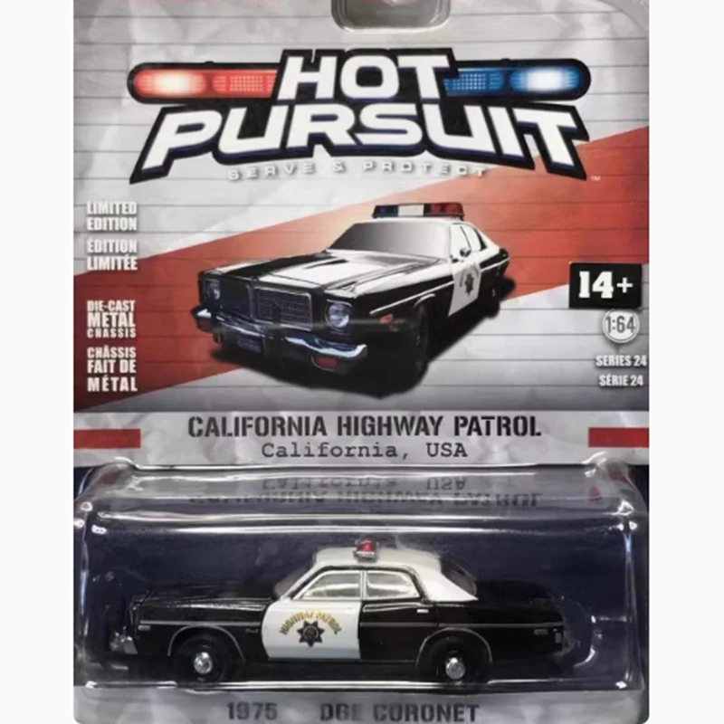 

Greenlight 1/64 Scale 1975 Flower Crown Alloy Simulation Car Model Static Collection Decorated Holiday Toy Souvenir Gift