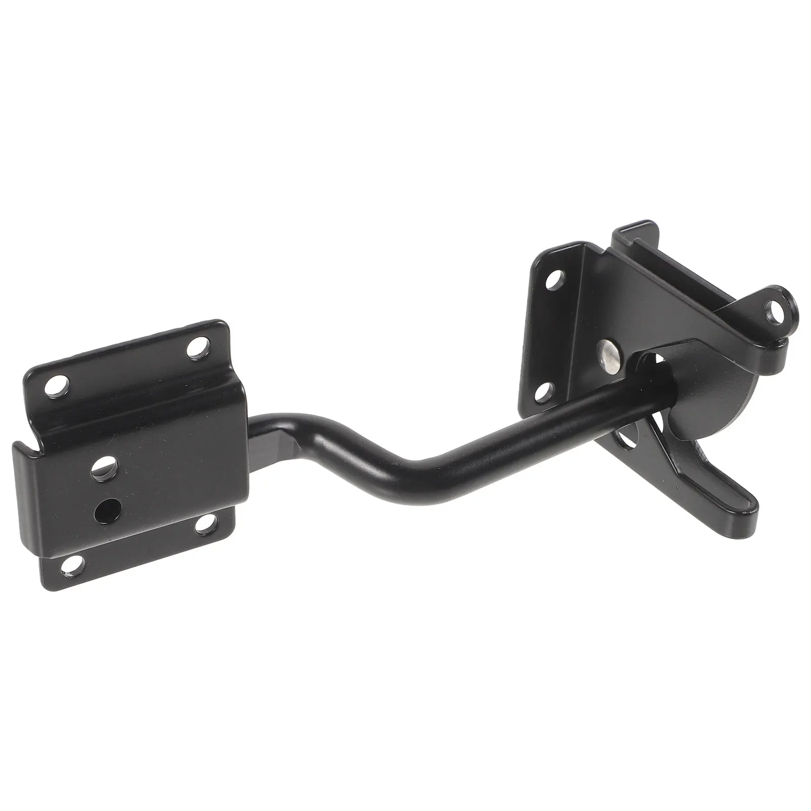 

Fence Hinge Latch Iron Electroplated Galvanized Lock Door Buckle Gate Latches for Metal Gates Cable Pull Heavy Duty