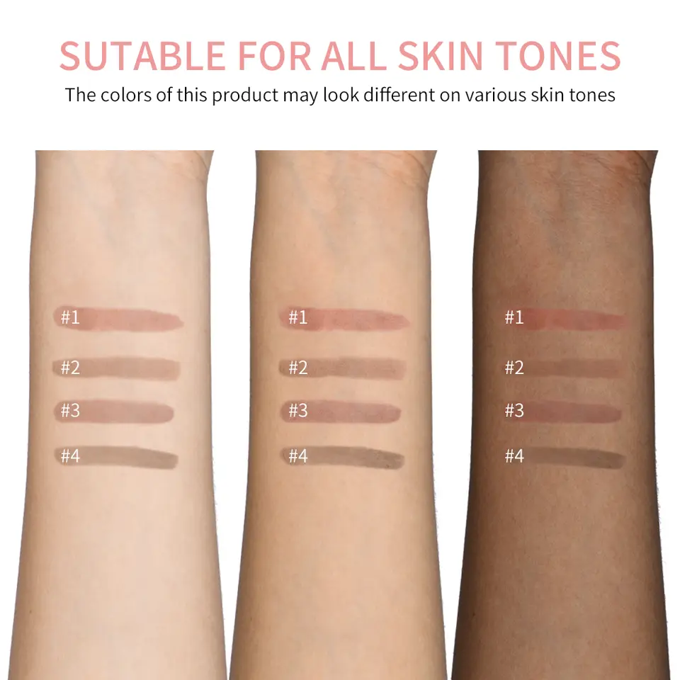 Waterproof Lip Liner Peel Off Tattoo Lipgloss Waterproof Long Lasting Matte Lip Tint Brown Contour Tear-off Lips Stain Cosmetic - 6