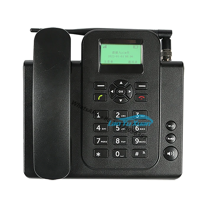 VoLTE 2G 3G 4G Android 4.4 Desk Phone Fixed Wireless Desktop 