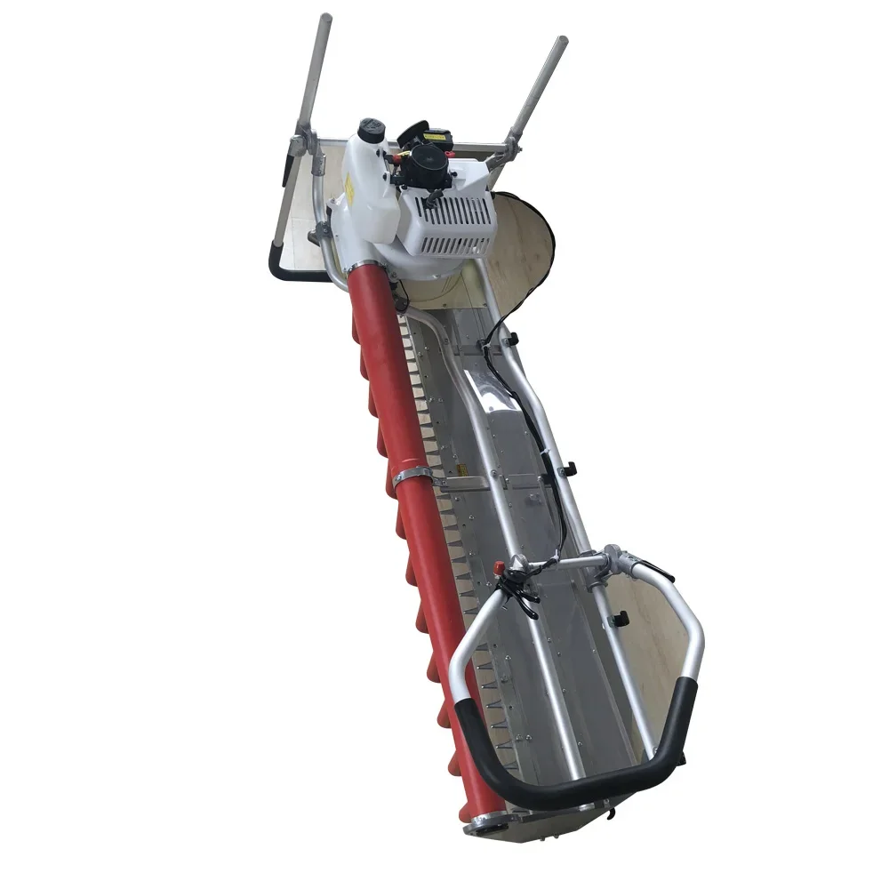 High Quality G4k Engine 1200mm Tea Harvester Two Men Combine Harvesting Machine