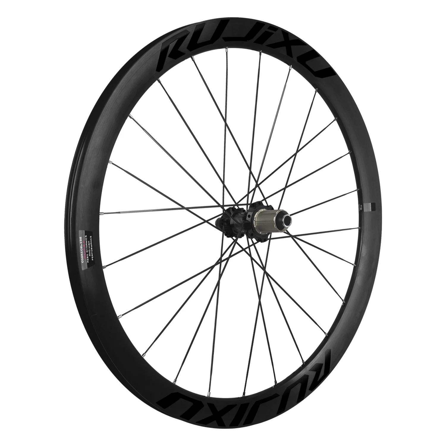 Gravel Rujixu Deep 45mm Mountainbike-Laufradsatz 700c /29-Zoll MTB-Räder Carbonfaser-Rohr Nabe Fahrrad-Scheibenbremse Aluminium-Laufrad – Detail 13