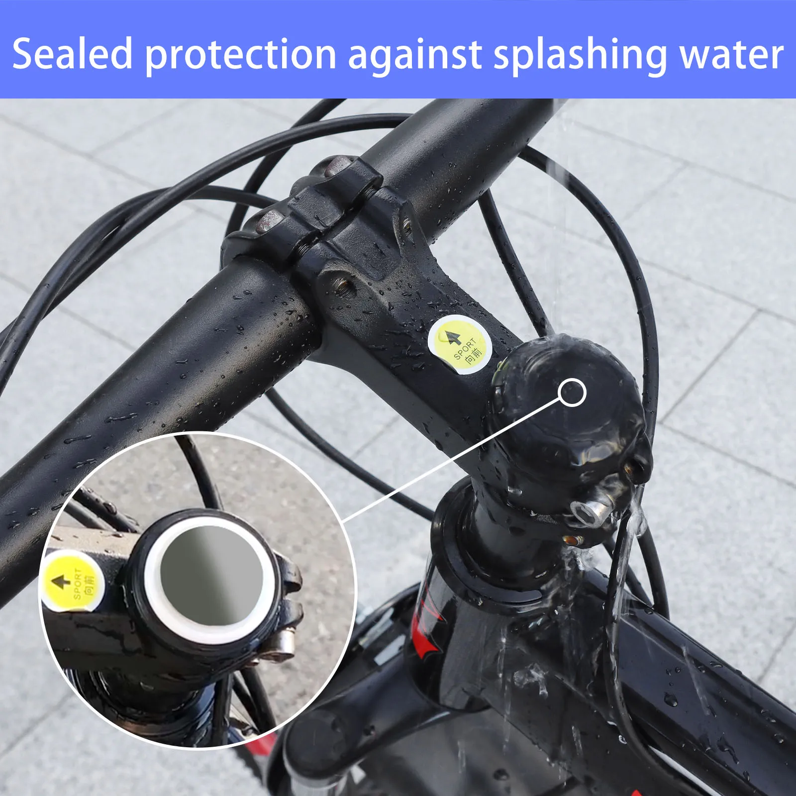 Support de vélo caché pour AirTag VTT GPS Tracker accessoires de Protection antivol étanche universel pour toutes les vélos