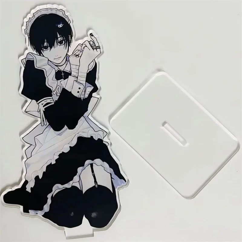 The Summer Hikaru Died Tsujinaka Yoshiki Cosplay Stand Model Plate Acrylic Ornament Desktop Figure Accessory Prop