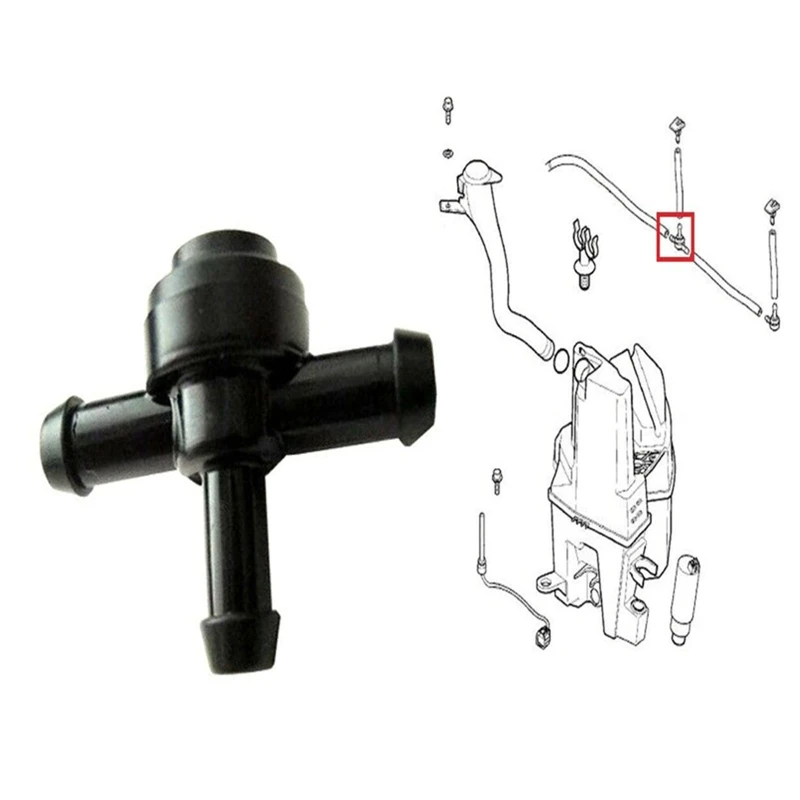 Tergicristallo Rondella Parabrezza Valvola Non Ritorno per C30 S40 S60 S70 917 Trasporto Goccia