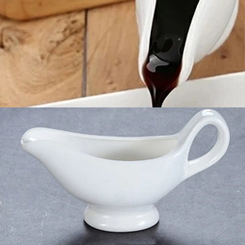 Sugar Creamer Milk Pots Pitcher Ceramics Seasoning Jar Creamer Container Cup Tableware White Kitchen Tools Milk Jug Coffeeware